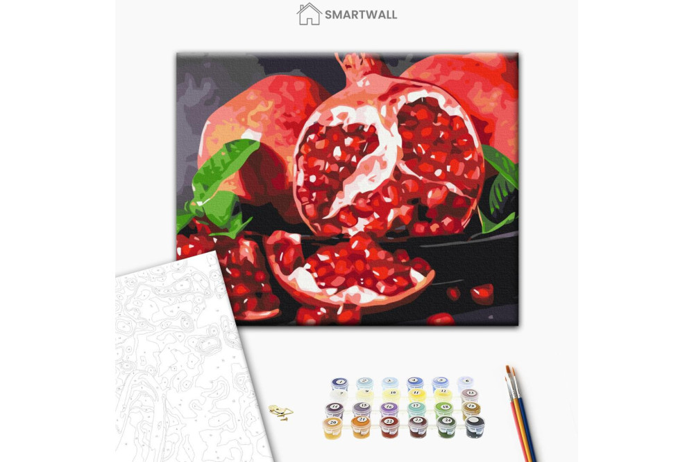 Mal efter tal - Tasty pomegranate