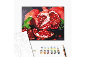 Mal efter tal - Tasty pomegranate