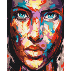 Mal efter tal - Portrait in paints - mennesker