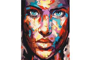 Mal efter tal - Portrait in paints - mennesker