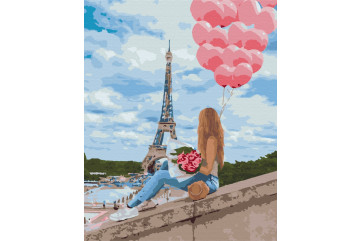 Mal efter tal - Best day in Paris - mennesker