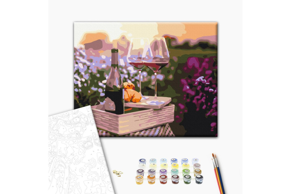 Mal efter tal - Romance in lavender
