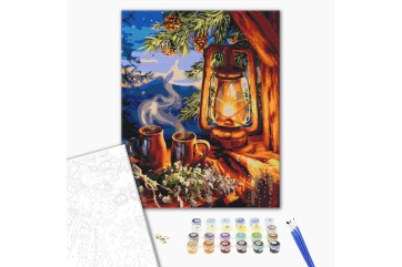 Mal efter tal - Fabulous lantern