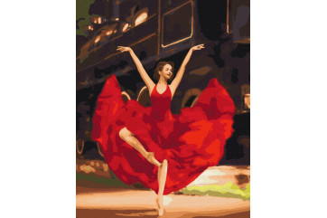 Mal efter tal - Passionate ballerina - mennesker