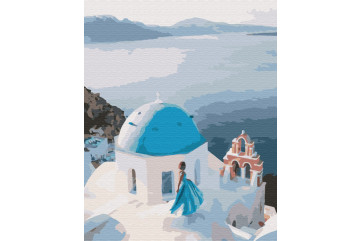 Mal efter tal - On the roof of Greece - landskaber