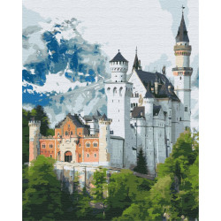 Mal efter tal - Neuschwanstein Castle - byer