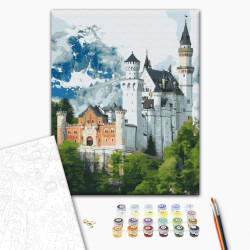 Mal efter tal - Neuschwanstein Castle