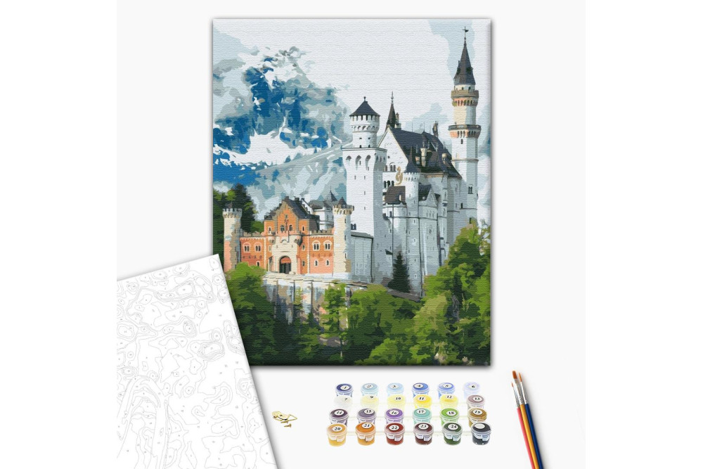 Mal efter tal - Neuschwanstein Castle