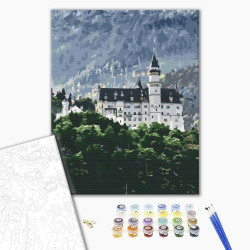 Mal efter tal - View of Neuschwanstein