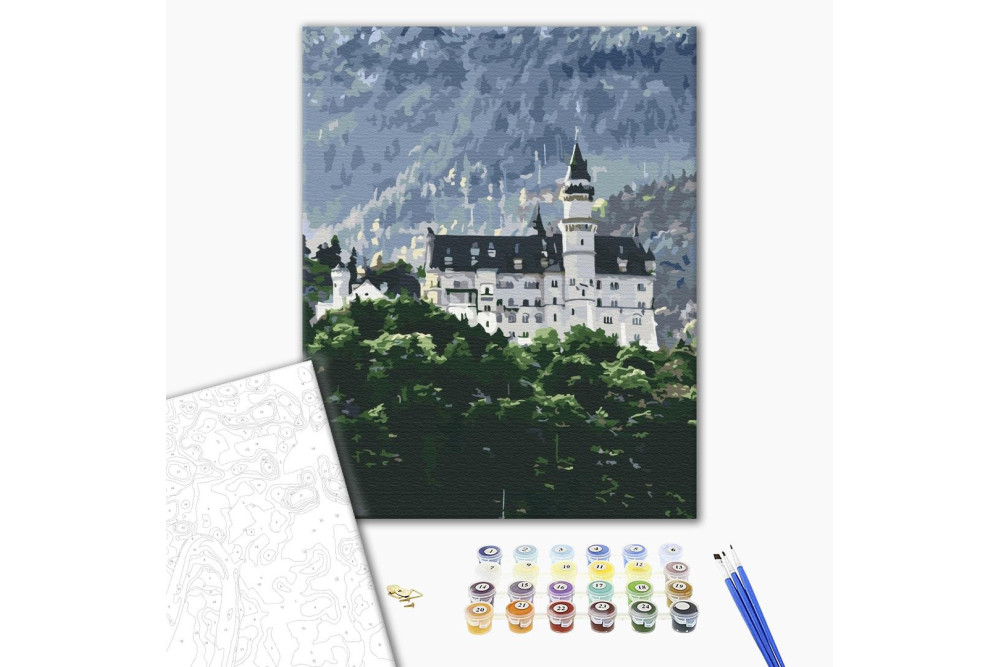 Mal efter tal - View of Neuschwanstein