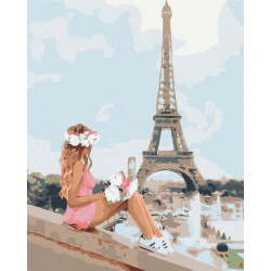 Mal efter tal - In the summer in Paris - byer