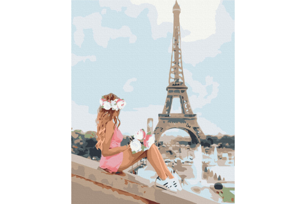 Mal efter tal - In the summer in Paris - byer
