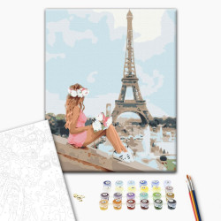 Mal efter tal - In the summer in Paris