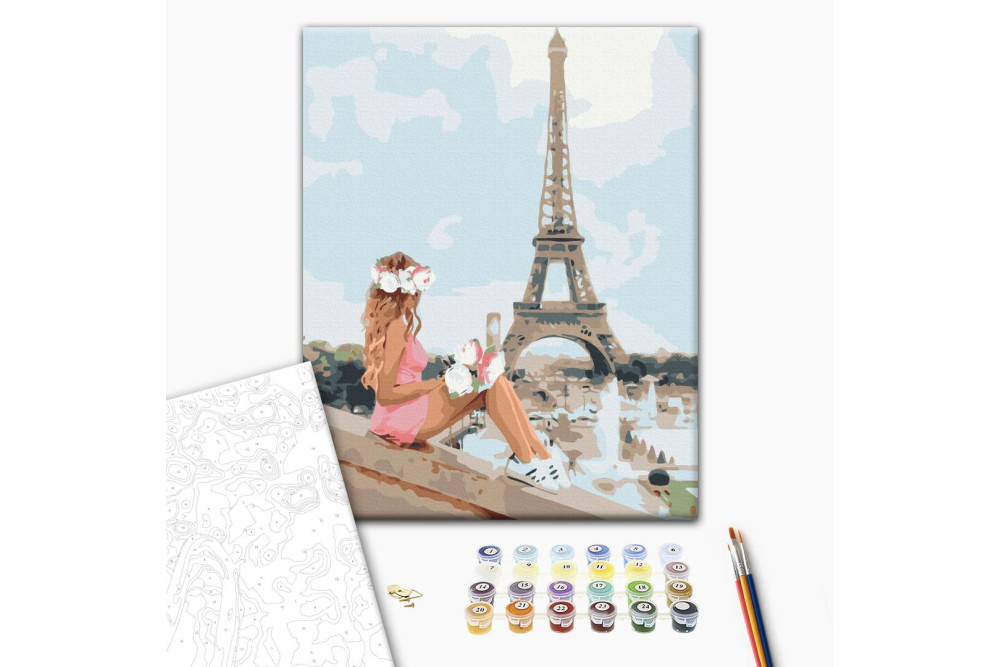 Mal efter tal - In the summer in Paris