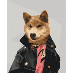 Mal efter tal - Stylish dog @rocky.and.rudy - dyr