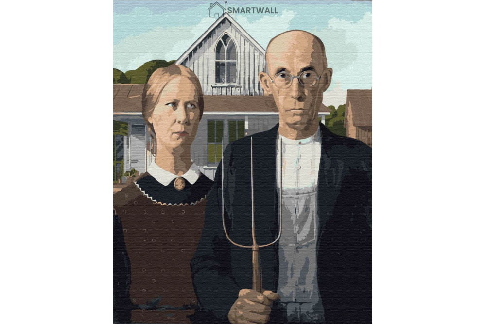 Mal efter tal - "American Gothic"