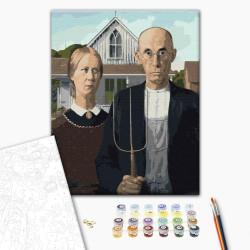  Grant Wood - mennesker