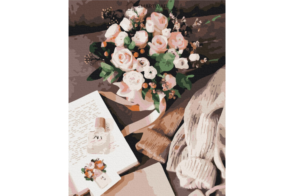 Mal efter tal - Aroma of flowers - blomster