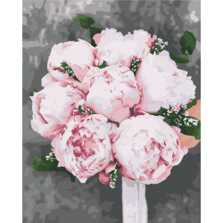 Mal efter tal - Peonies for the bride - blomster