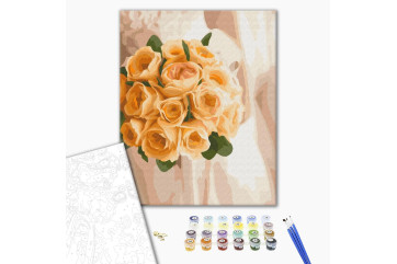 Mal efter tal - The bride's bouquet