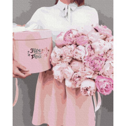 Mal efter tal - Peonies as a gift - blomster