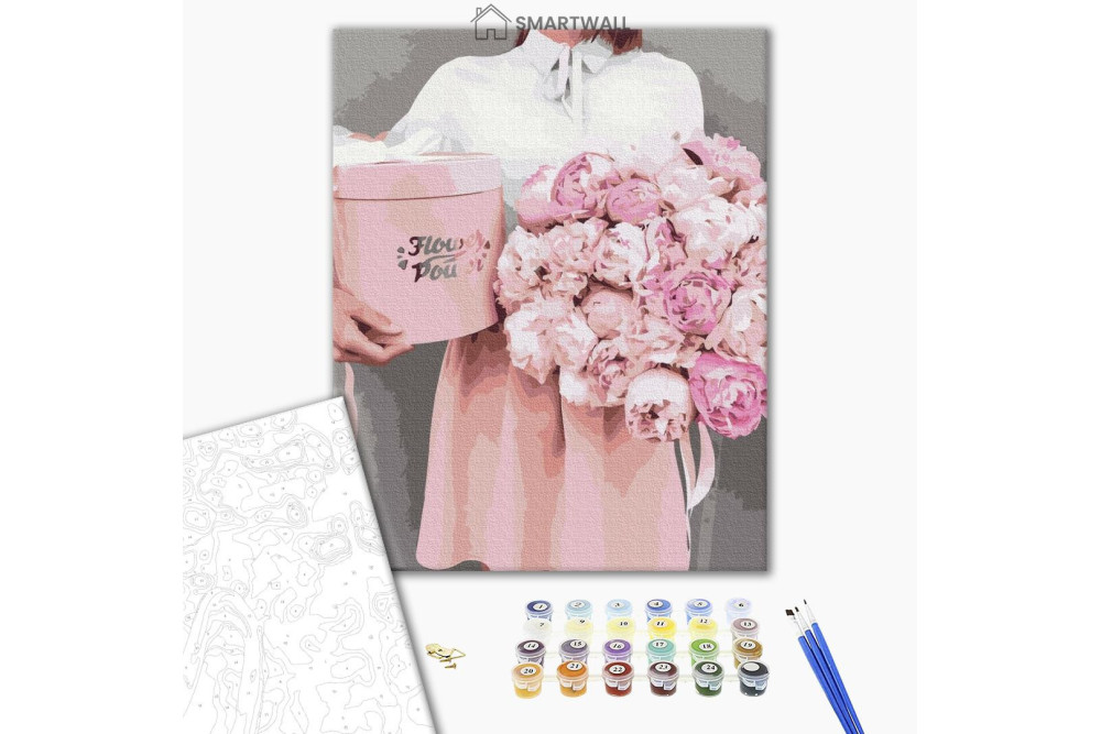 Mal efter tal - Peonies as a gift