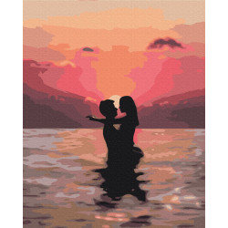 Mal efter tal - In love at sunset - mennesker