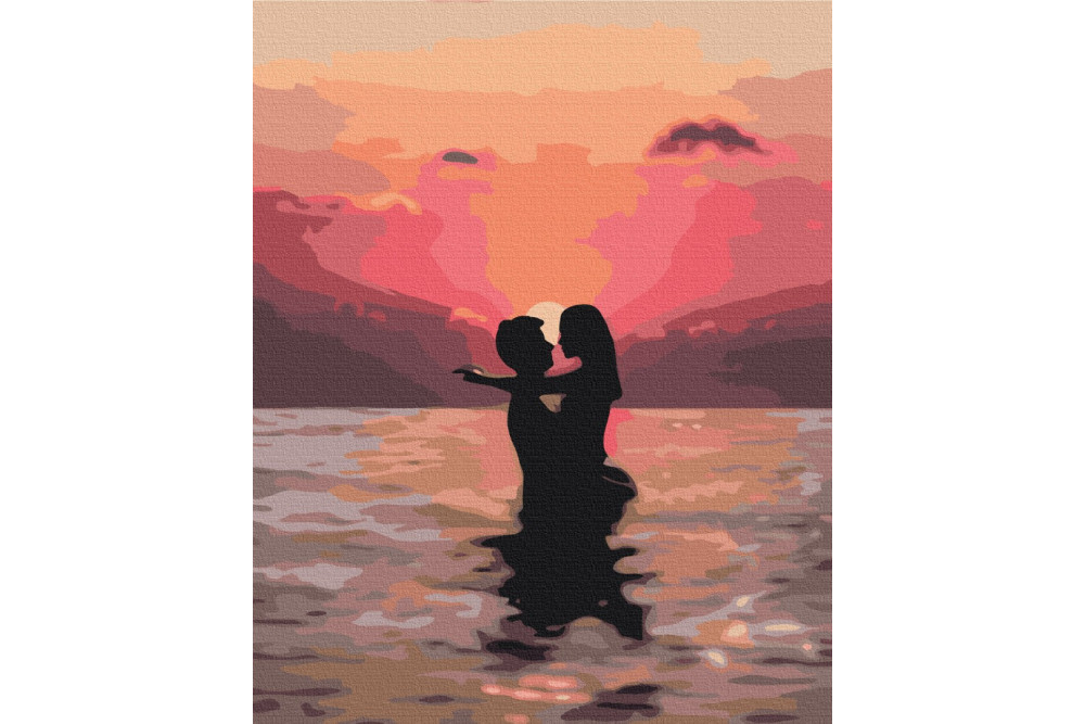 Mal efter tal - In love at sunset - mennesker