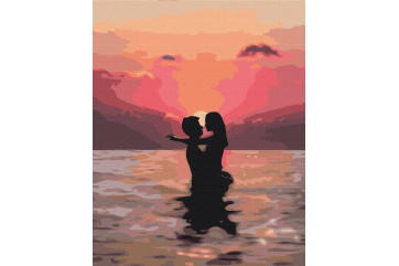 Mal efter tal - In love at sunset - mennesker
