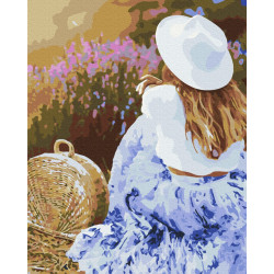 Mal efter tal - Favorite lavender - mennesker