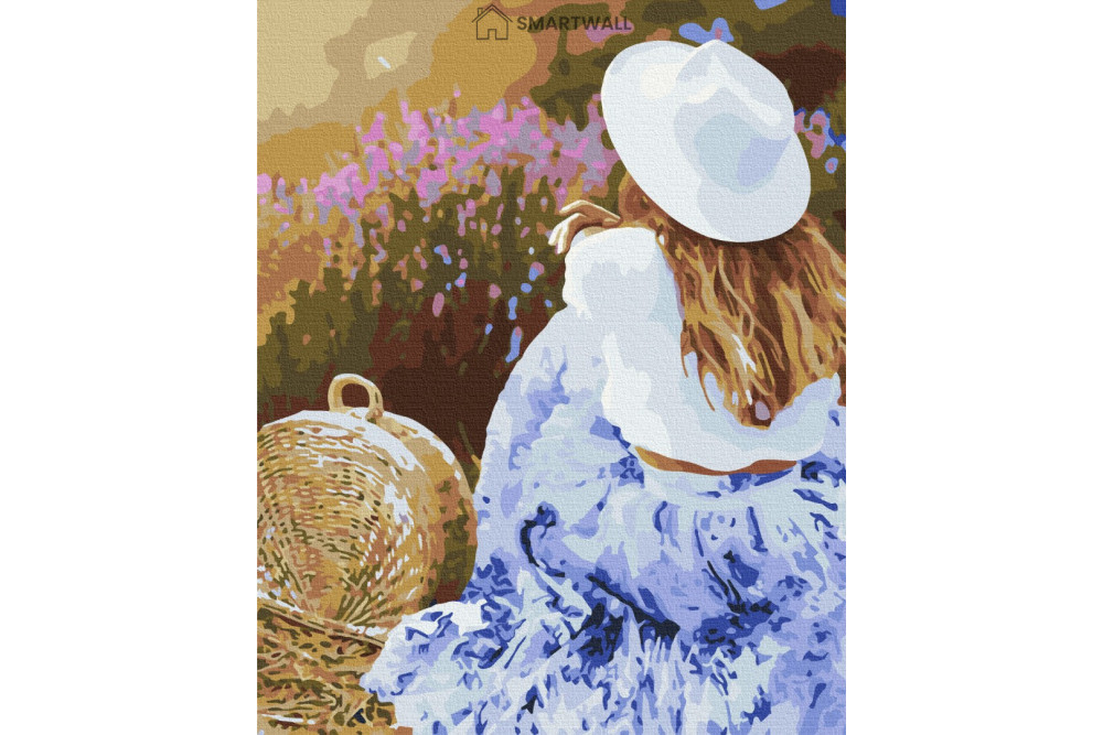 Mal efter tal - Favorite lavender - mennesker