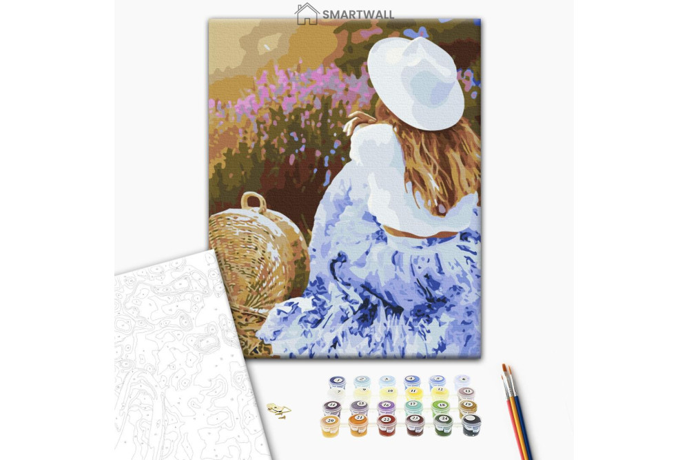 Mal efter tal - Favorite lavender