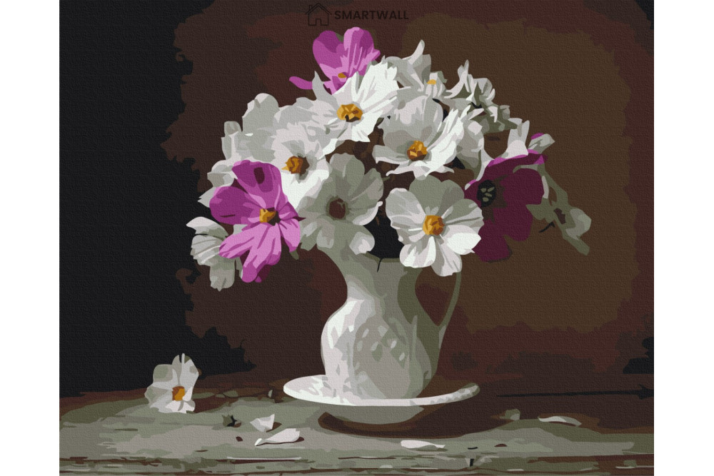 Mal efter tal - Floweret - blomster