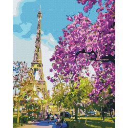 Mal efter tal - In the center of Paris - byer
