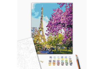 Mal efter tal - In the center of Paris