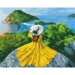 Mal efter tal - The girl-sun - mennesker