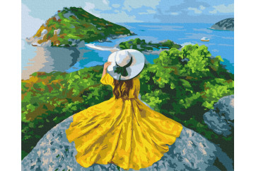 Mal efter tal - The girl-sun - mennesker