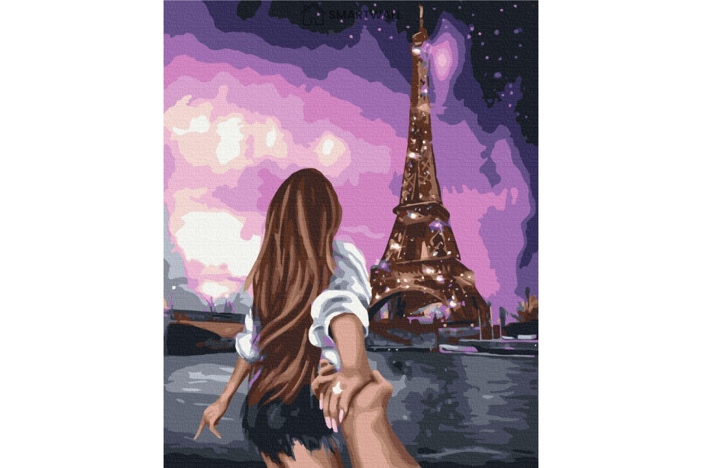 Mal efter tal - Say Paris "Yes!" - mennesker