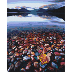 Mal efter tal - Rocky coast - landskaber