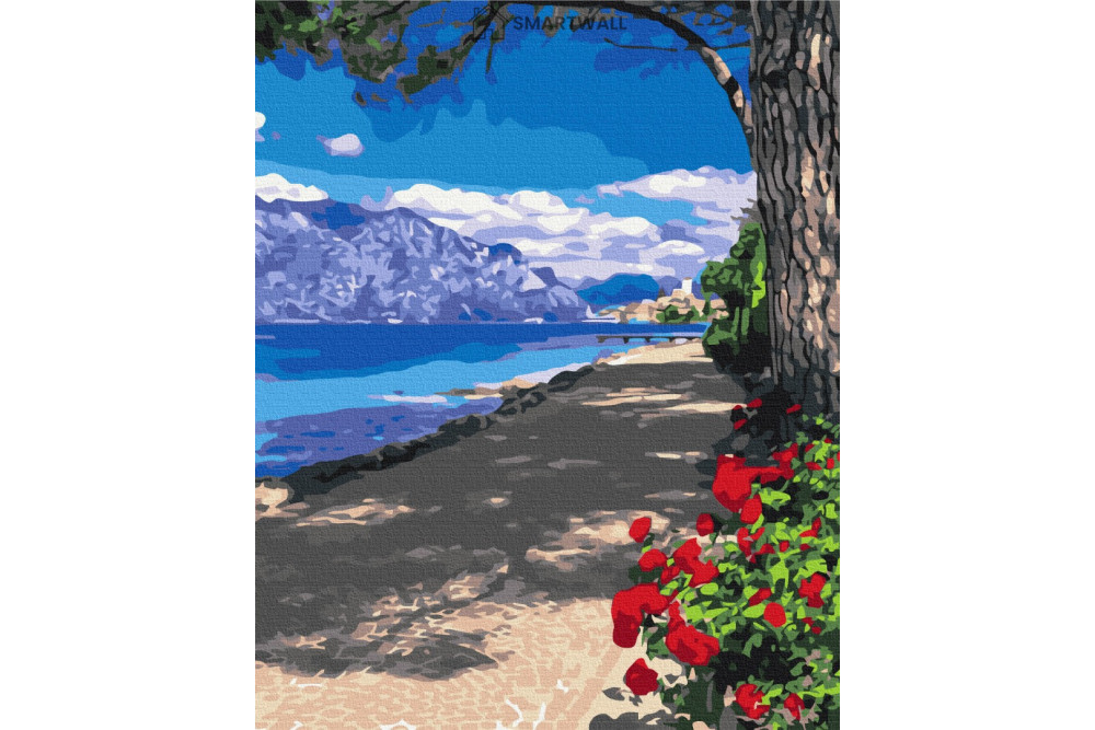 Mal efter tal - Picturesque alley - landskaber