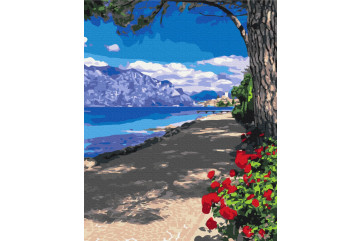 Mal efter tal - Picturesque alley - landskaber