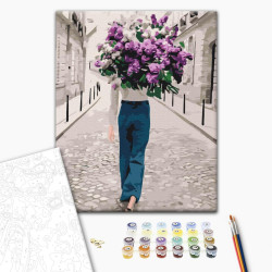 Mal efter tal - Lilac walk