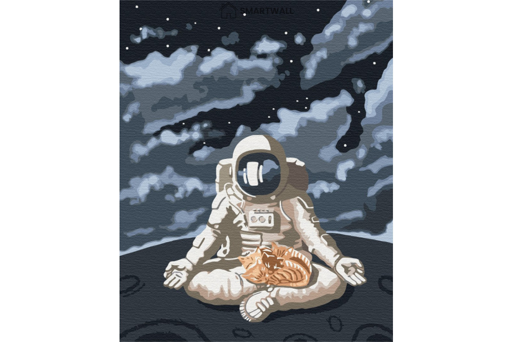 Mal efter tal - Cosmic peace - rummet