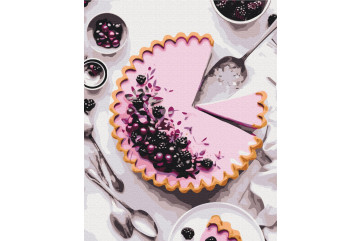 Mal efter tal - Blackberry pie - mad og drikke