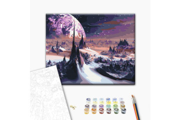 Mal efter tal - Space landscapes