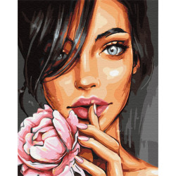 Mal efter tal - Portrait of Rosie - mennesker