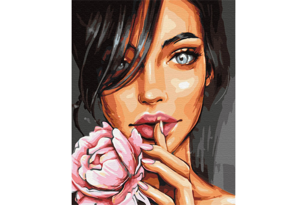 Mal efter tal - Portrait of Rosie - mennesker