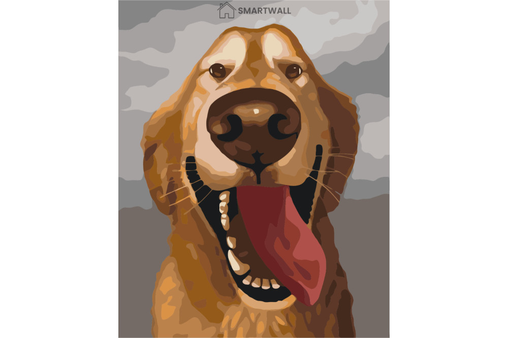 Mal efter tal - Happy friend - dyr