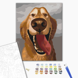 Mal efter tal - Happy friend