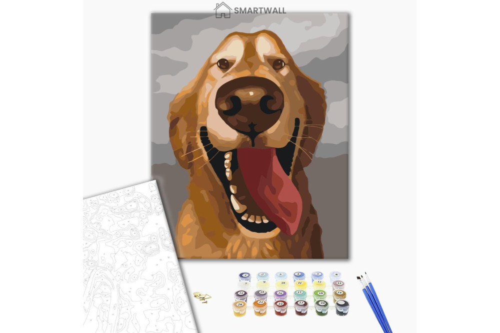 Mal efter tal - Happy friend